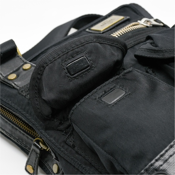 DIESEL Black Nylon Crossbody Bag with Leather & Polyvinyl Trim - Picture 13 of 16